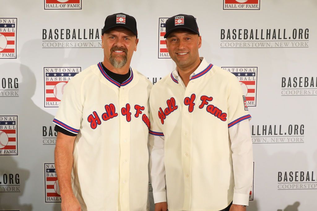 Larry Walker and Derek Jeter.