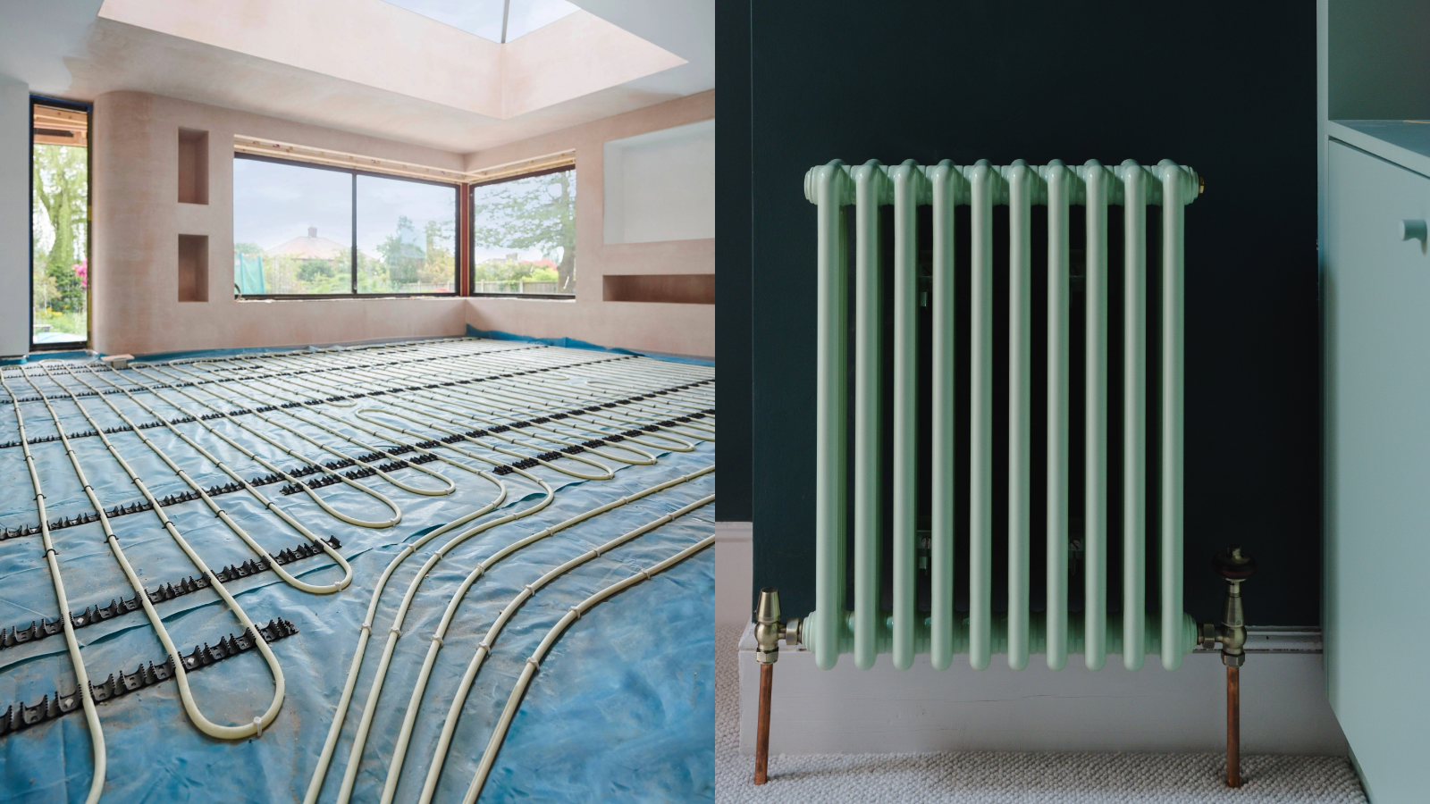 Underfloor heating or radiators? Expert reveals the most energy-efficient option