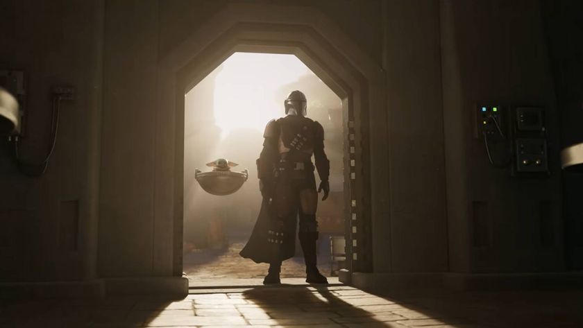 The Mandalorian and Grogu in Fortnite