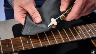 MusicNomad guitar fret cleaning