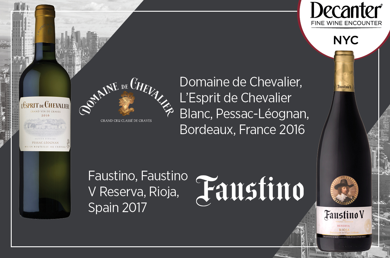 Sponsors for the Decanter Fine Wine Encounter NYC lunch