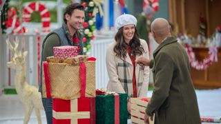 Kevin McGarry and Taylor Cole in A Reason for the Season