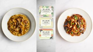 A selection of meals from ByRuby, one of the best weight loss meal delivery services