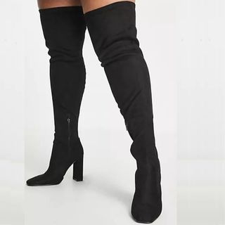 wide fit over the knee boot