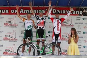 Men's elite podium following the Ripon time trial