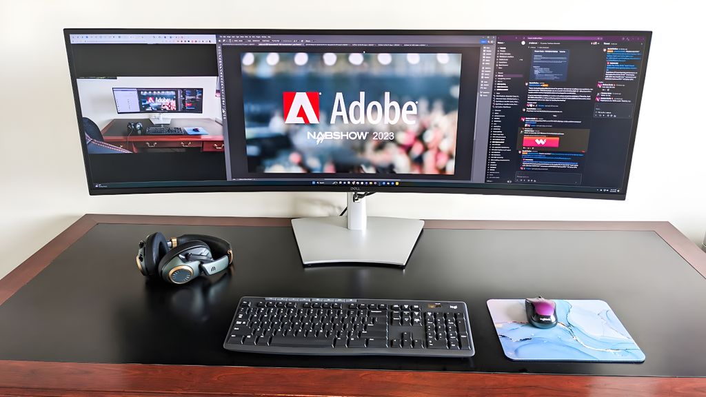 Dell UltraSharp 49 Curved Monitor (U4924DW) review: The multitasker's ...