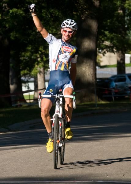 Davide Frattini (Team Hudz\Subaru) wins the elite men's race.