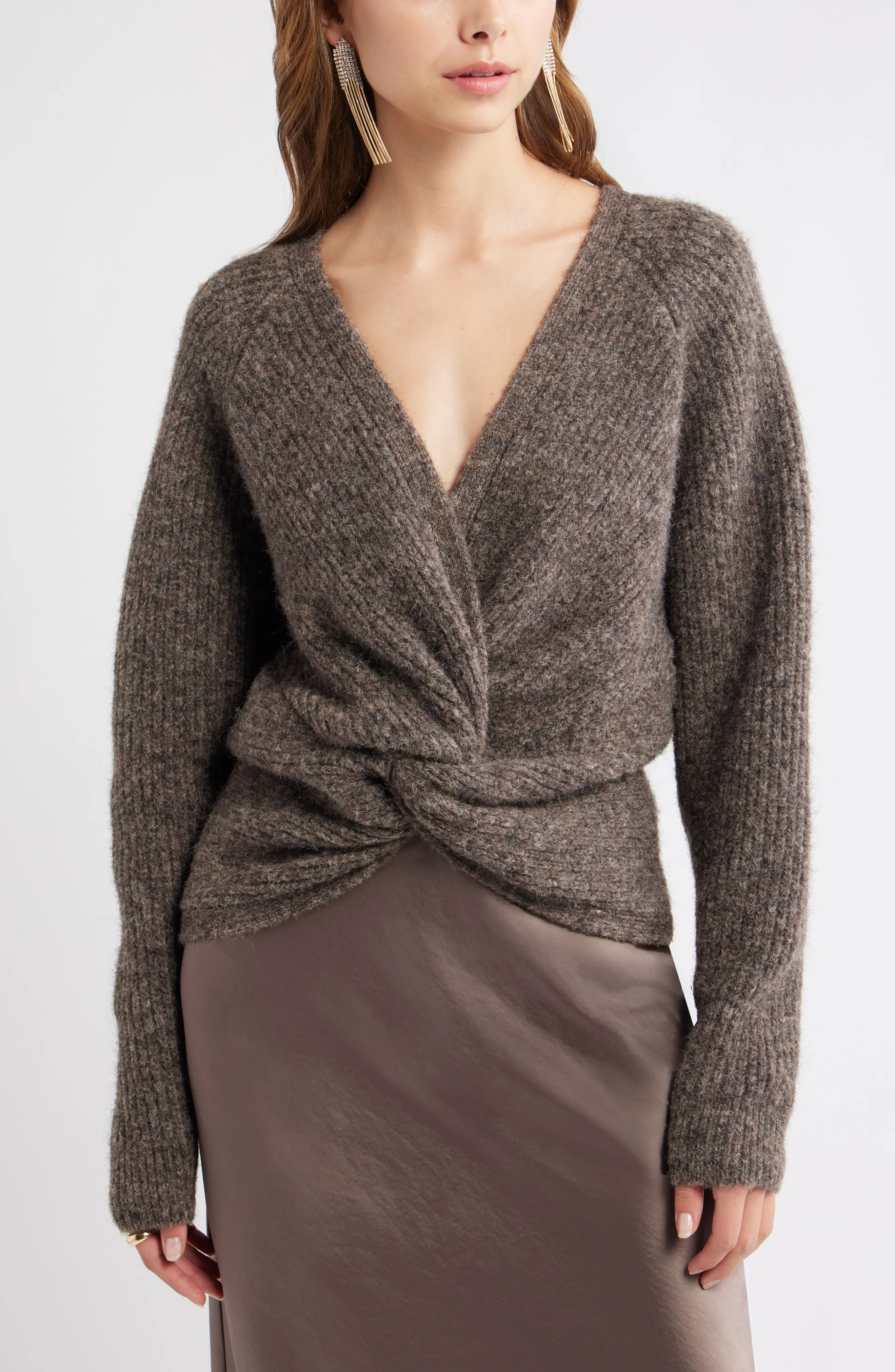 Open Edit, Twist Reversible Sweater