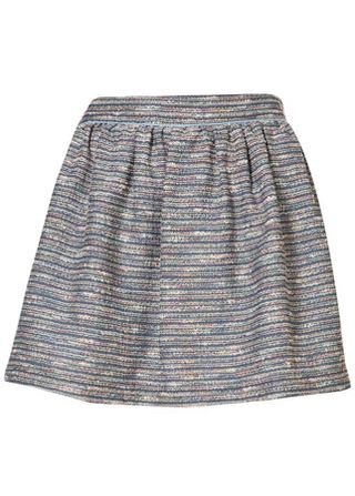 Topshop striped boucle skirt, £38