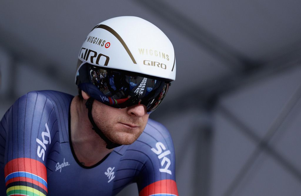 Bradley Wiggins (Team WIGGINS) ready to start