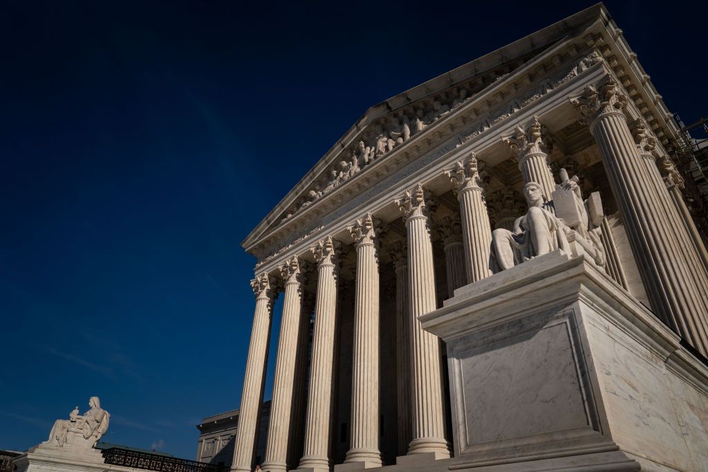 The US Supreme Court in Washington, DC, US