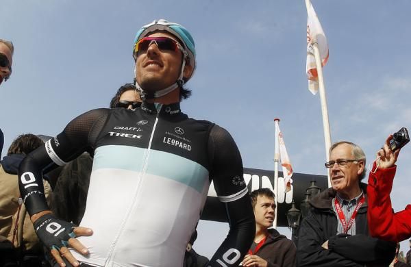 Fabian Cancellara (Leopard Trek) at the start