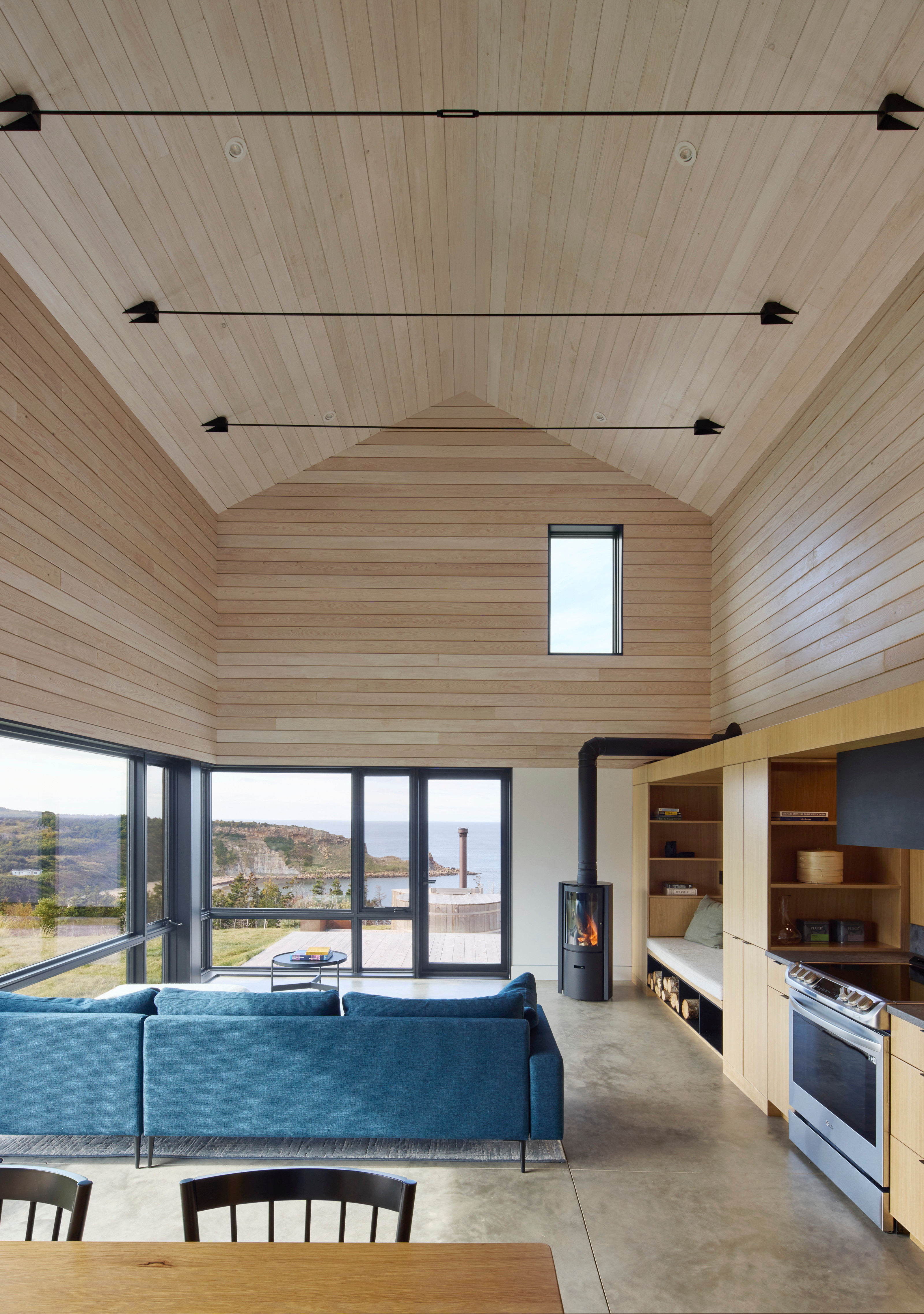 Ridge On The Chimney, Cape Breton Island, Nova Scotia by MacKay-Lyons Sweetapple Architects