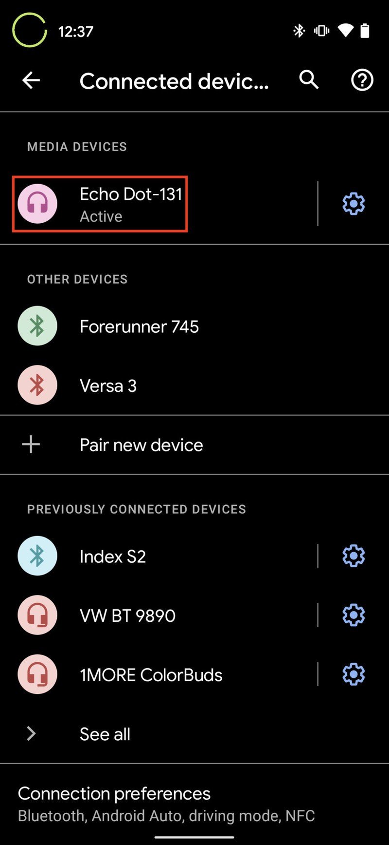 Pair Echo Bluetooth Phone Step 5