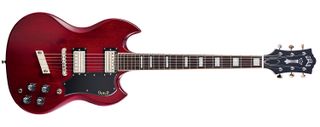 Guild Polara Deluxe in Cherry Red