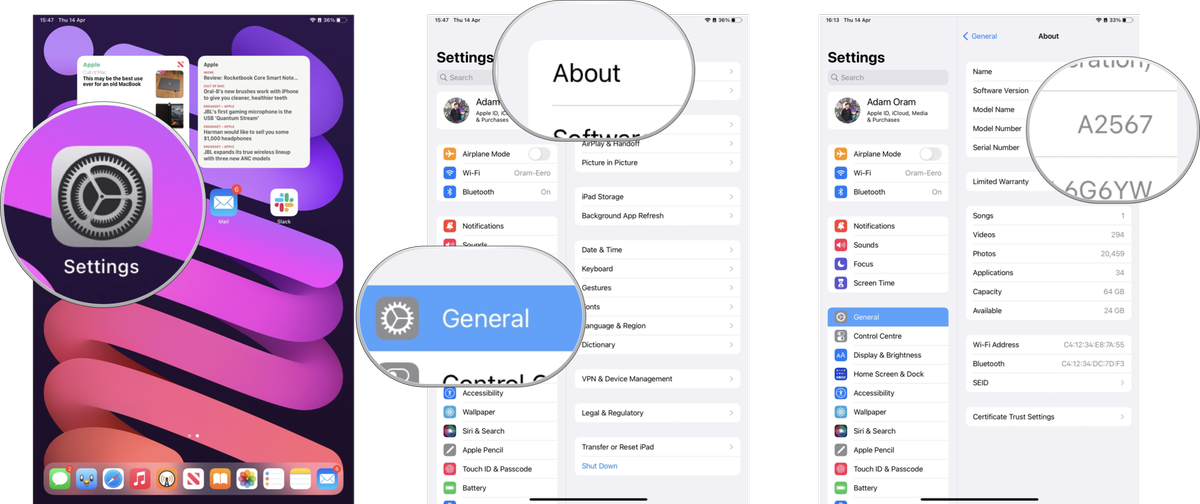 How to tell what model iPad you have iMore