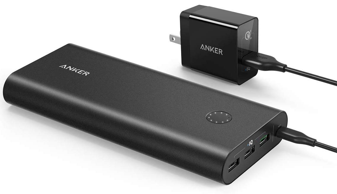 PowerCore+ portable charger