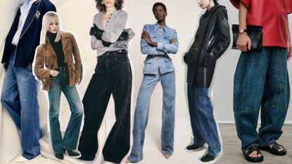 The winter 2025 denim trends at Tibi, Nili Lotan, A.L.C., Brandon Maxwell, Khaite, Co