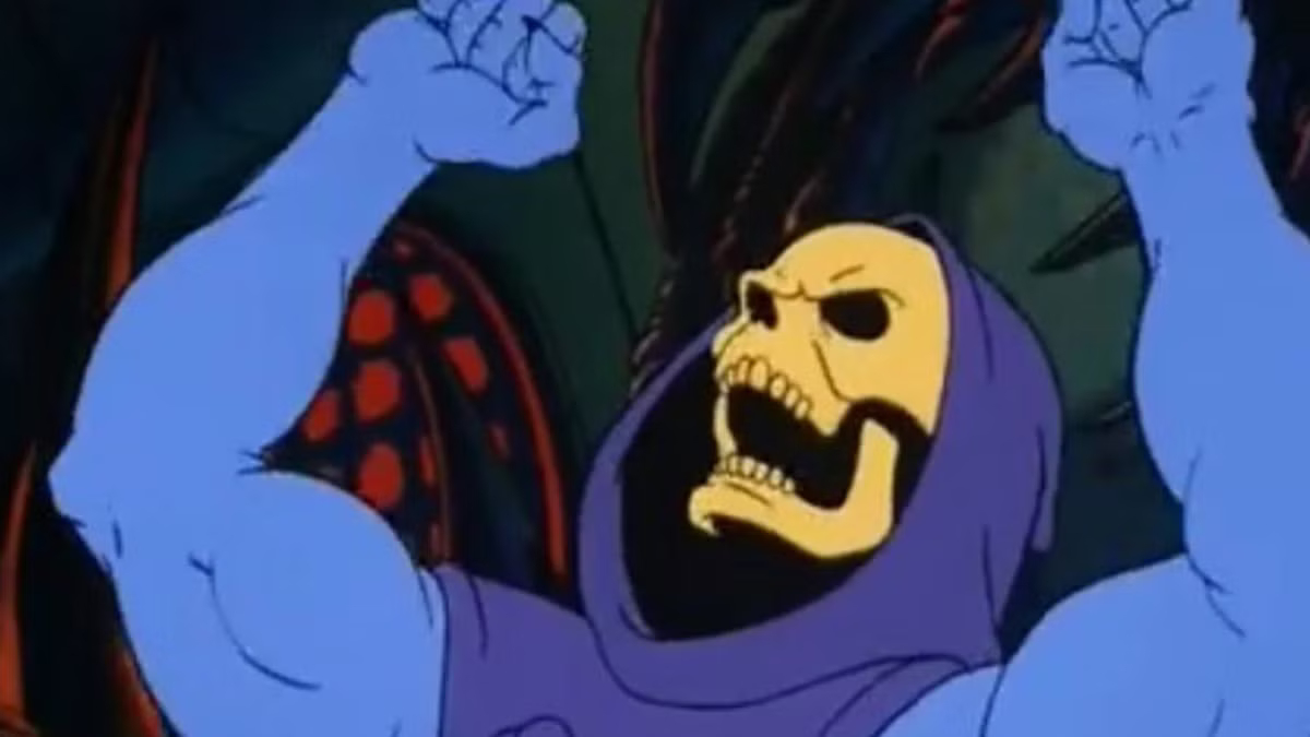 Screenshot from the original He-Man and the Masters of the Universe cartoon