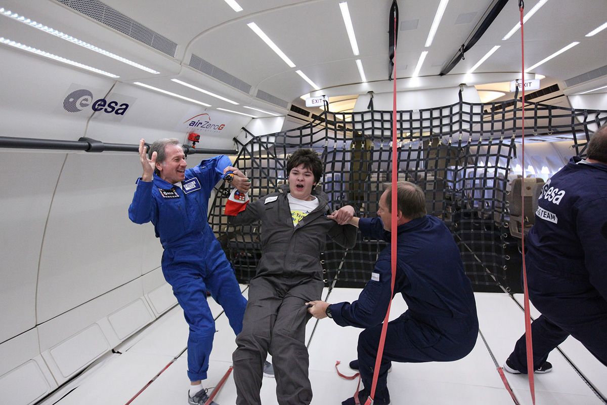 In Photos: Zero-G Flight Grants Weightless Wishes for Kids | Space
