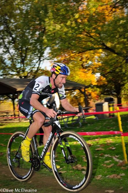 Tim Johnson (Cannondale Cyclocrossworld.com) was on a mission once he got the lead