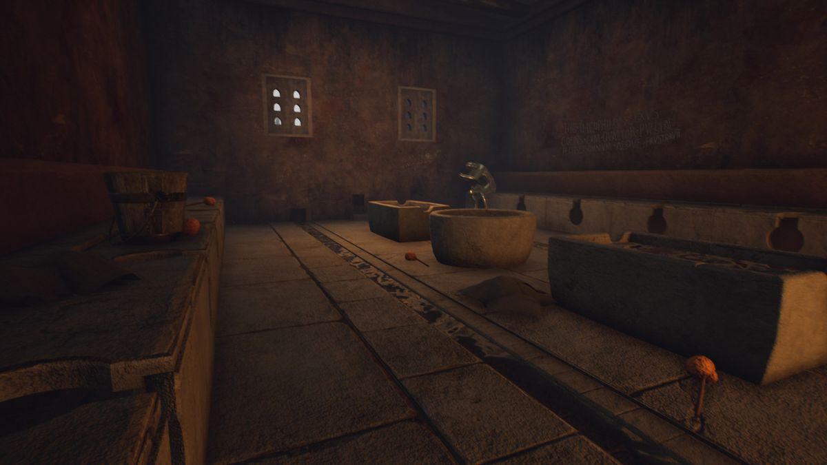 The Forgotten City's Roman bathroom