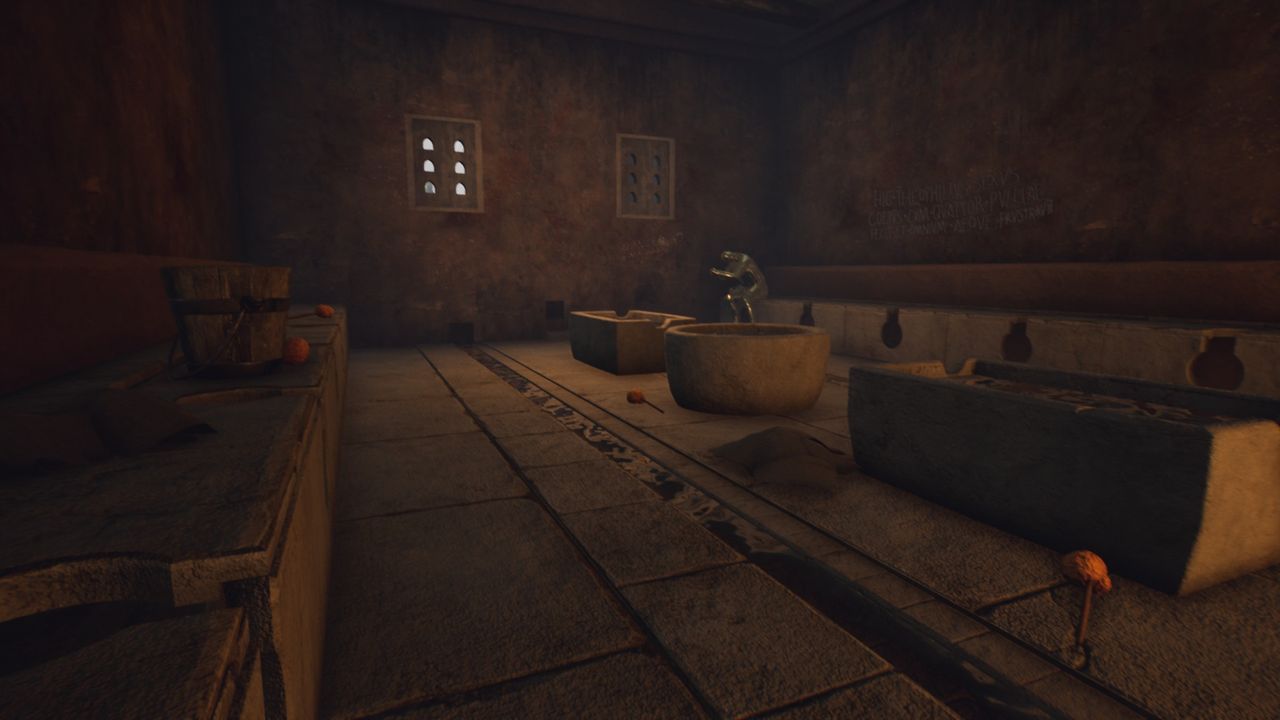 The Forgotten City's Roman bathroom