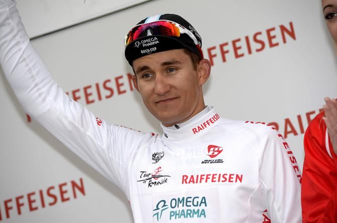Michal Kwiatkowski lost the race lead, but is still best young rider