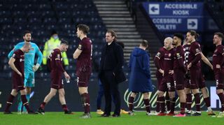 Hearts manager Robbie Neilson was proud of his team's efforts