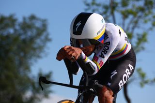 Dani Martinez on stage 14 of the Giro d'Italia