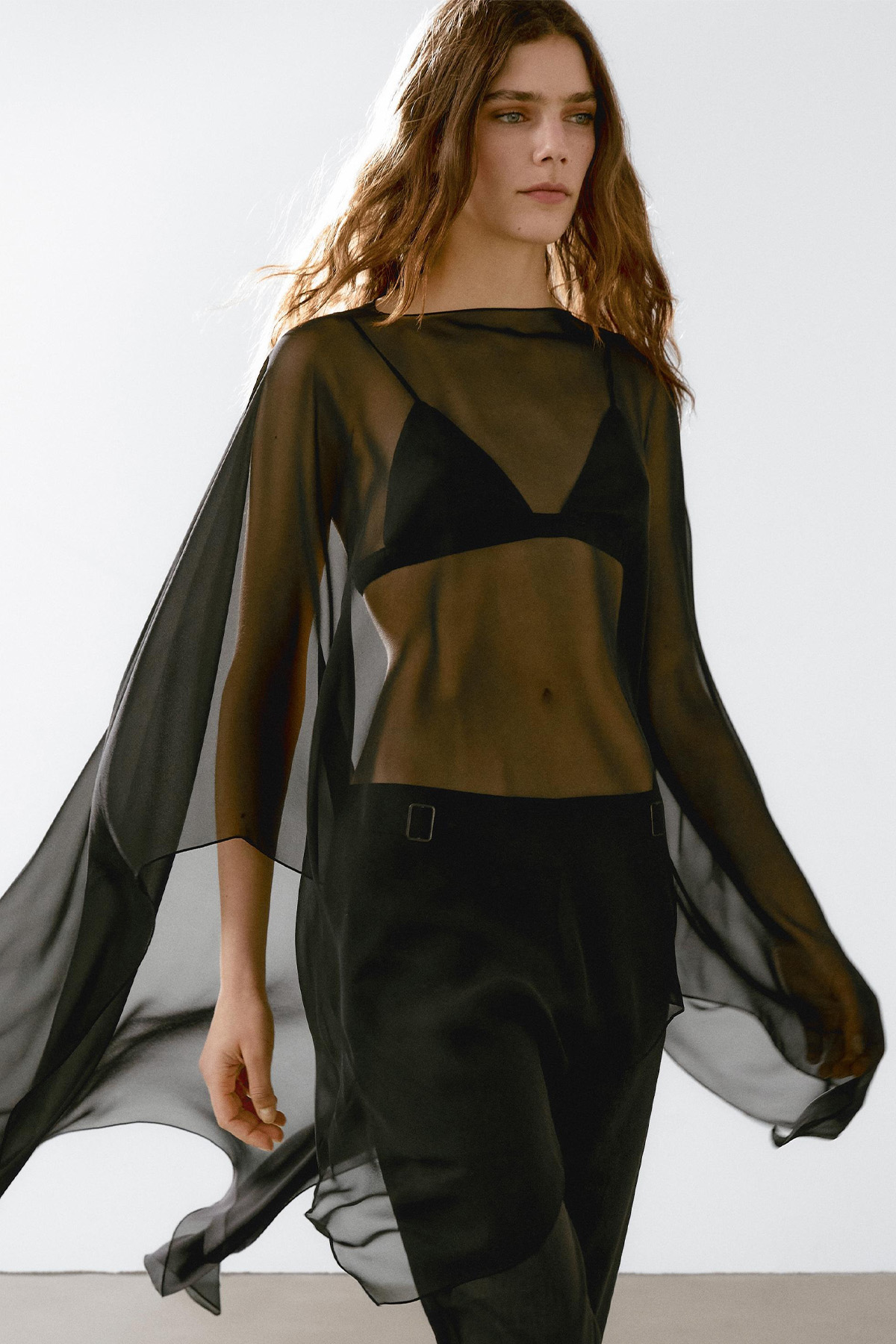 Mulberry Silk Cape