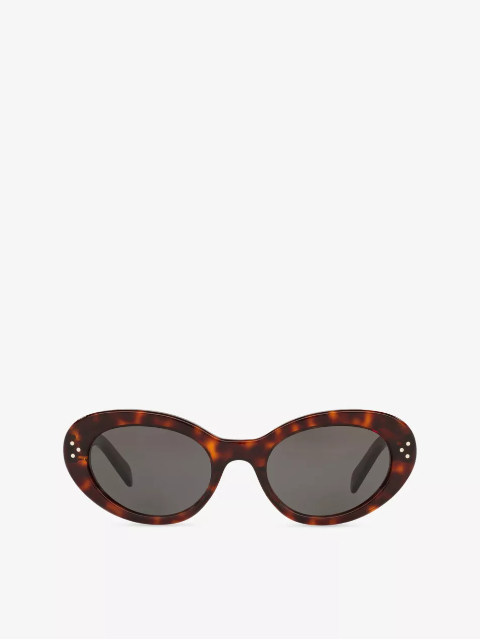 Cl000311 Cl40193i Cat-Eye Tortoiseshell Acetate Sunglasses
