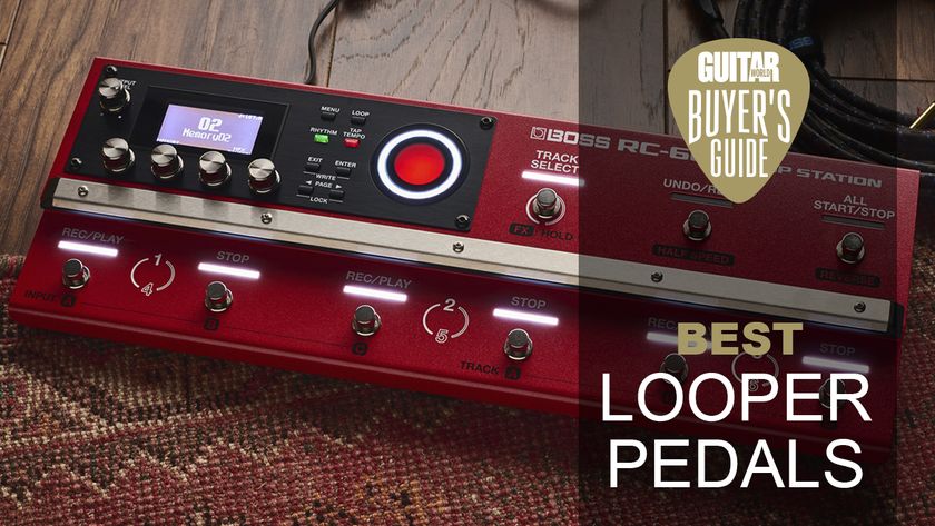 A Boss RC-600 looper pedal lying on a rug