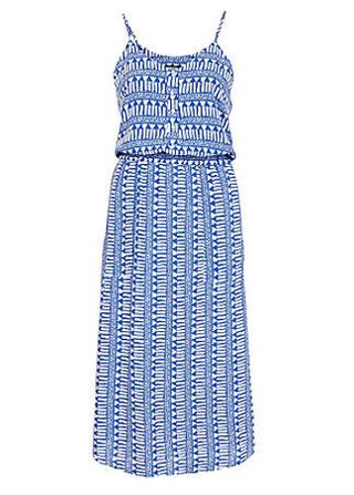 River Island printed midi-length dress, £35