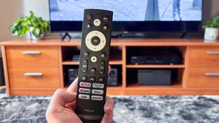 Hisense U6K Mini-LED TV remote