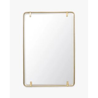 mcgee and co brass mirror