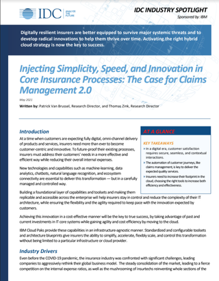 Whitepaper cover with text and title and blue banner at top