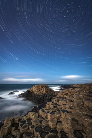 A Giant's Star Trail by Rob Oliver