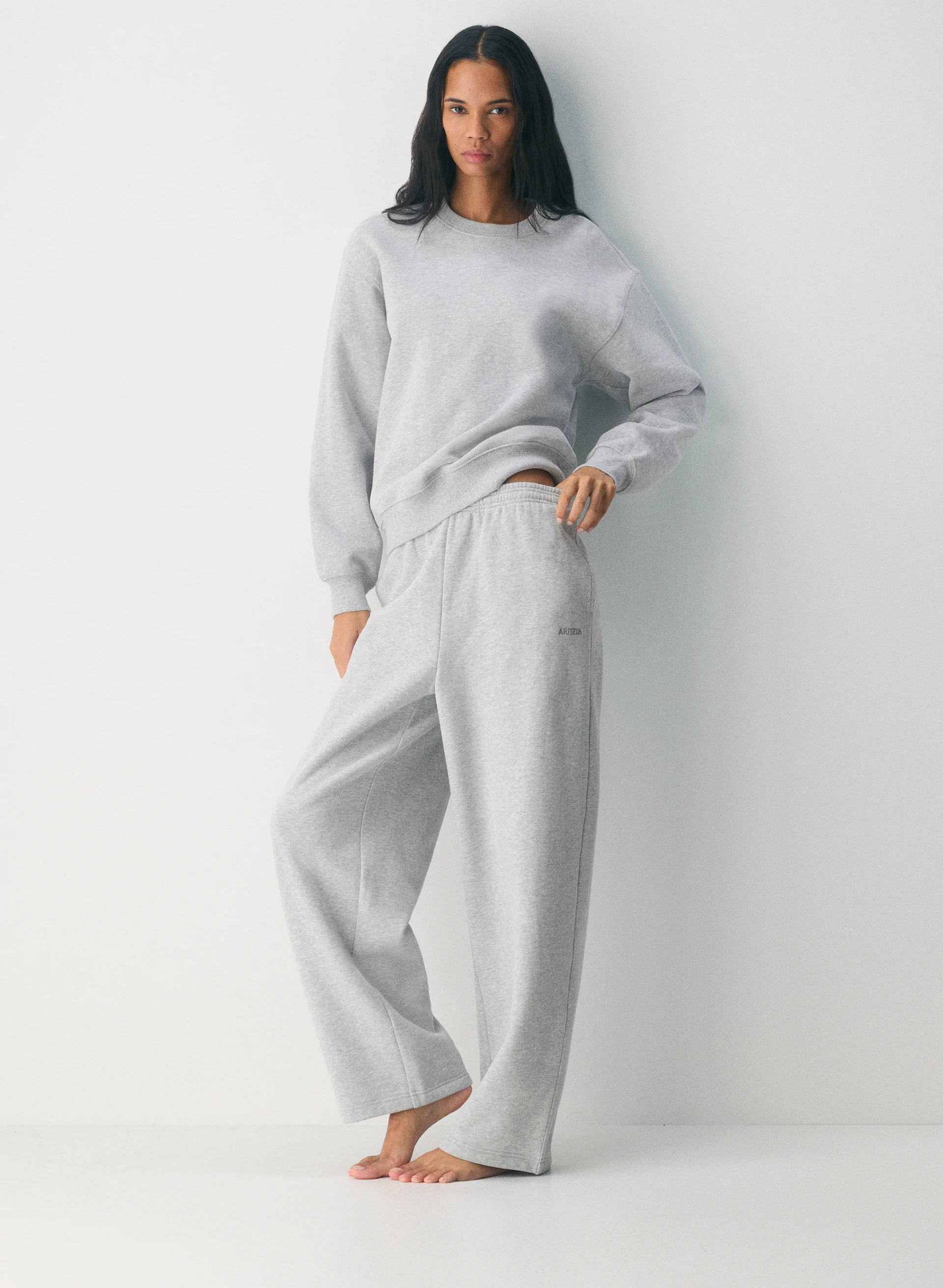 Cozy Sweatfleece Boyfriend Barrel Sweatpant