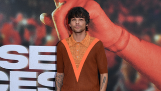 Louis Tomlinson attends the Los Angeles Premiere Of "All Of Those Voices" at The Ford Amphitheatre on May 13, 2023 in Los Angeles, California. 