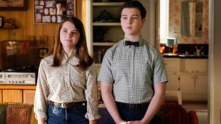 Missy and Sheldon in Young Sheldon