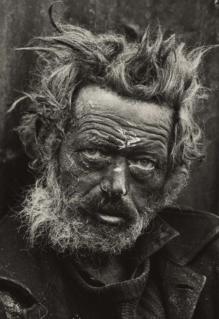 Homeless Irishman, Spitalfields, London, 1970. Image: Don McCullin