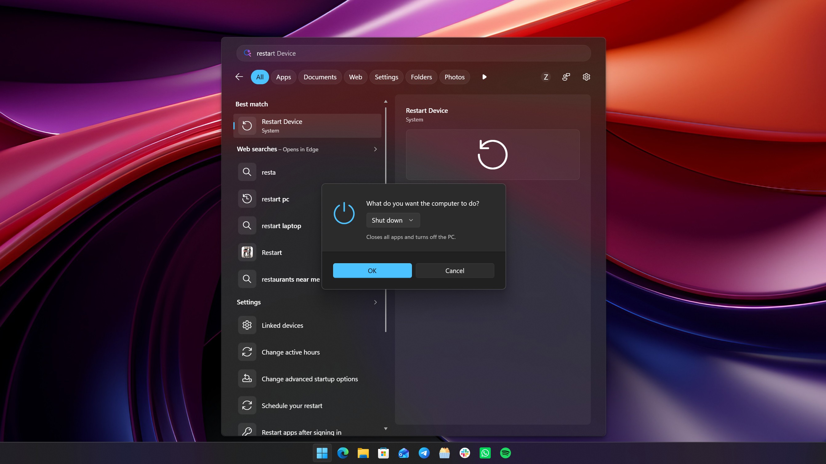 New Windows Search UX