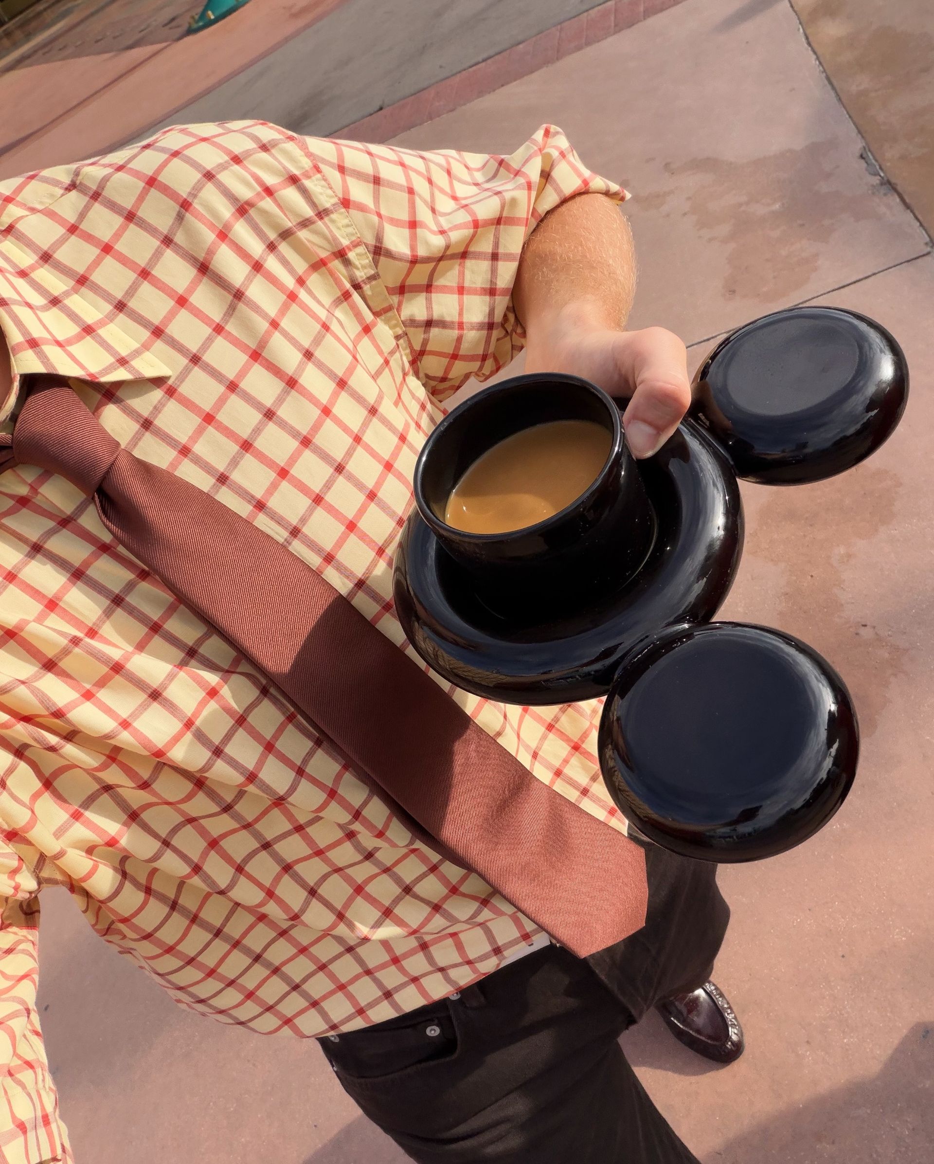 Mickey Mouse cup and saucer