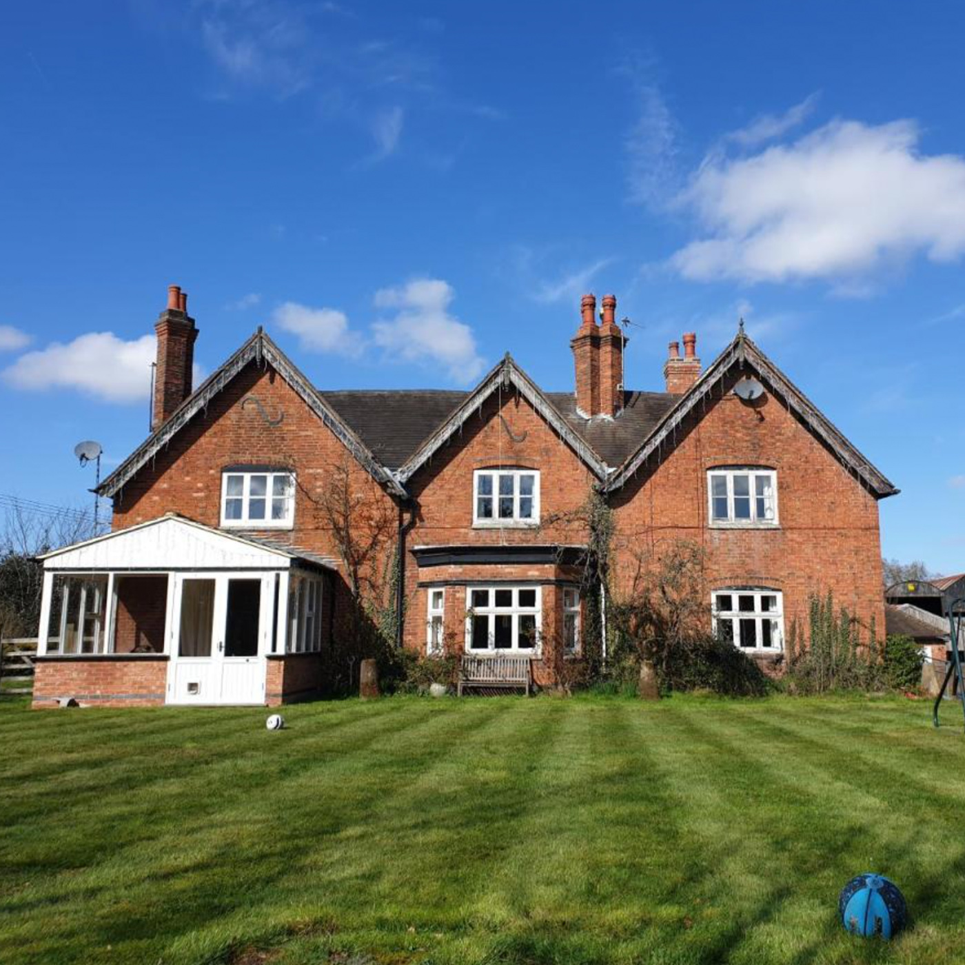 Exterior of Church Farm country house
