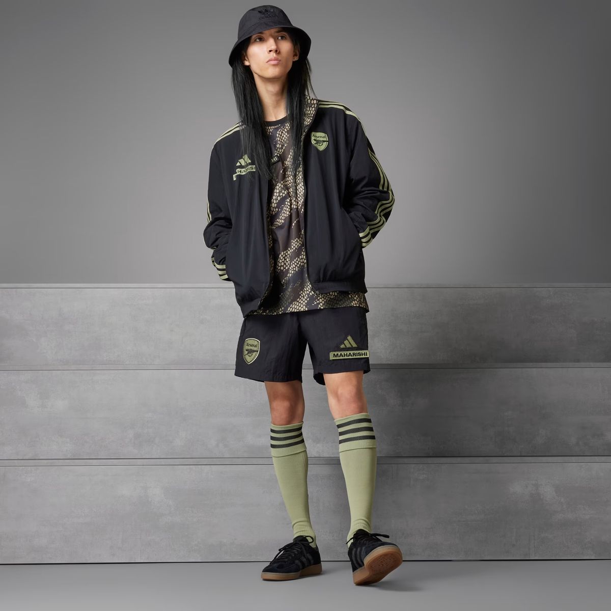 The Arsenal Adidas x Maharishi collection