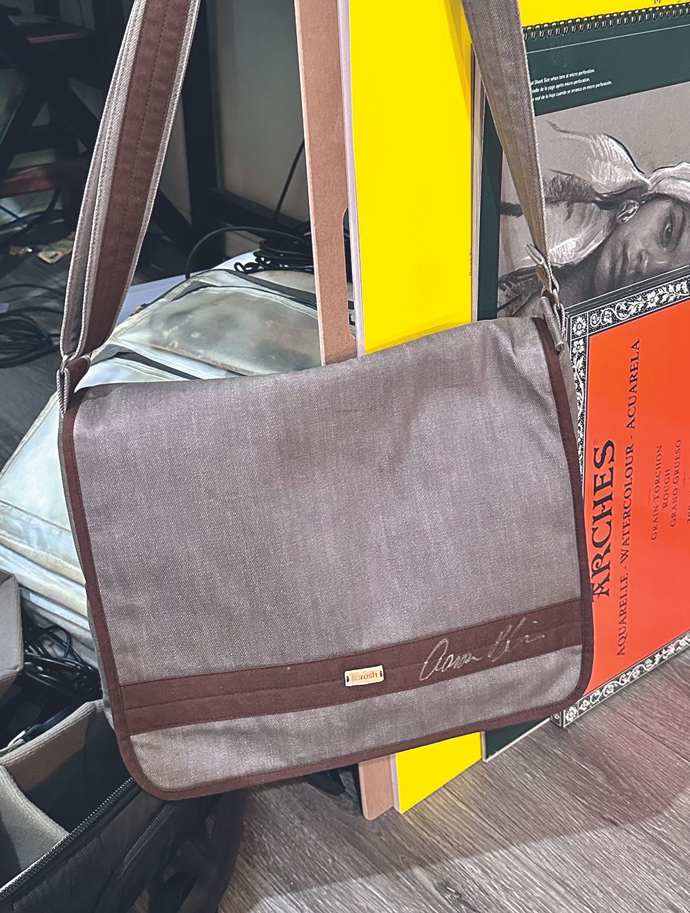 Images from Aaron Blaise's art studio