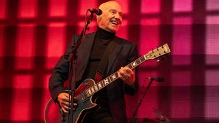 Midge Ure performs during Rewind Festival at Scone Palace on July 21, 2024 in Perth, Scotland