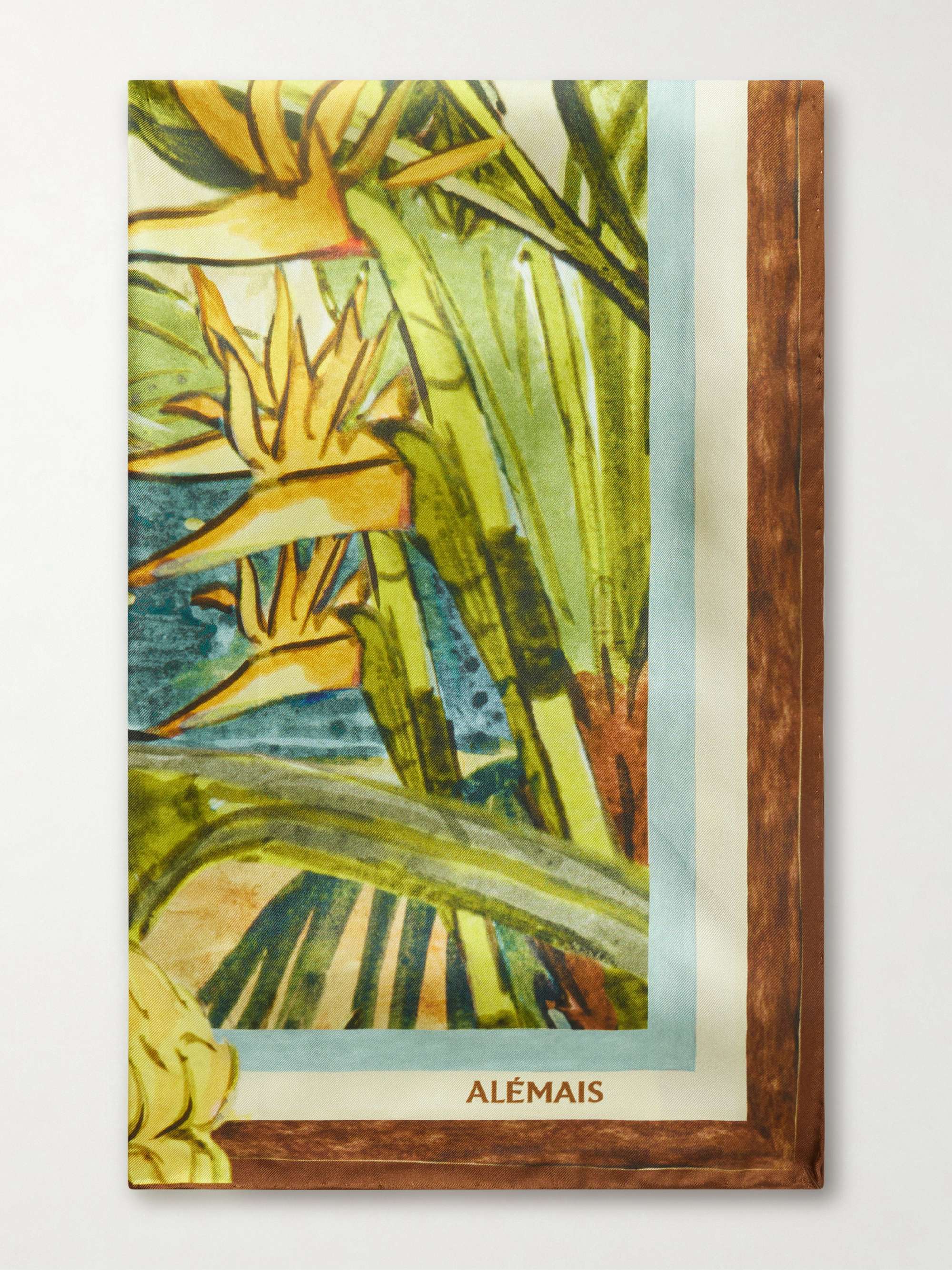 Toucan Tango Printed Silk-Twill Scarf