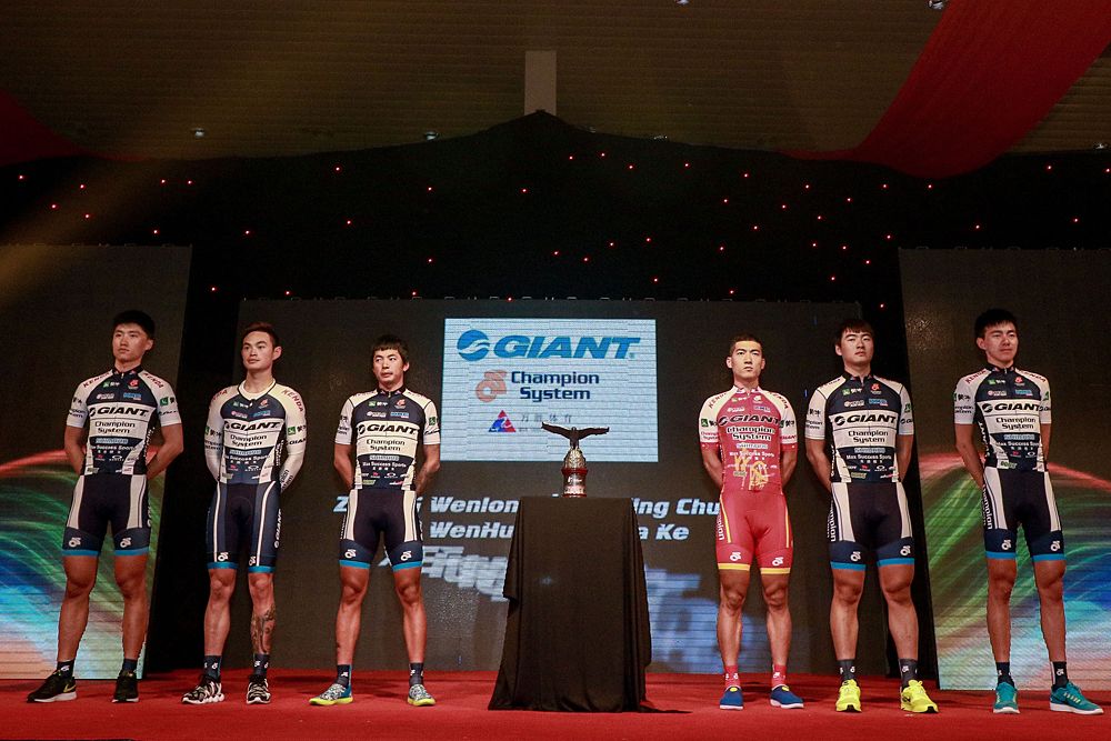 Giant-Champion System at the Tour de Langkawi presentation